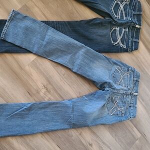 Ariat Real Denim Mid Rise Straight Jeans